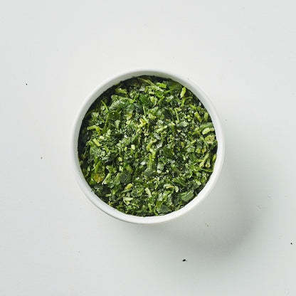 Supherb Ready-To-Use Organic Fresh Chopped Cilantro, 4 x 8 oz Case - GS1 product shown out of package