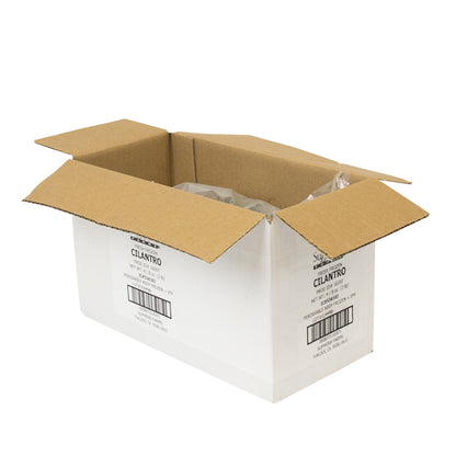 Supherb Ready-To-Use Organic Fresh Chopped Cilantro, 4 x 8 oz Case - GS1 inner-pack image