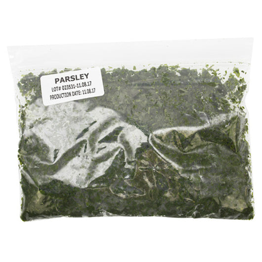 Supherb Farms Fresh Chopped Parsley, 4 x 8 oz Case - Spices Seasonings