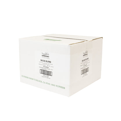 Supherb Ready To Salsa Blend, 5 x 1 lb Case - GS1 closed shipping case image