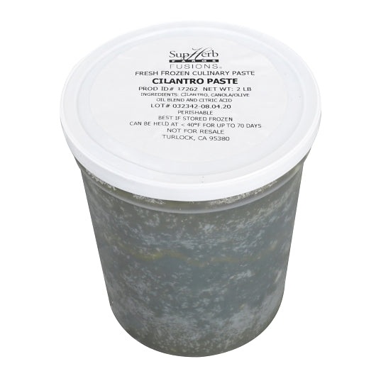 Supherb Farms Cilantro Paste, 2 x 2 lb Case - Spices Seasonings