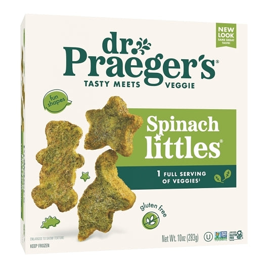 Dr. Praegers Sensible Foods Spinach Little, 6 x 10 oz Case - Prepared Foods