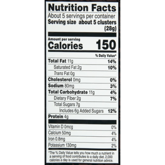 True North CHOCOLATE NUT CRUNCH POUCH, 6 x 5 oz Case - DOT product image 3