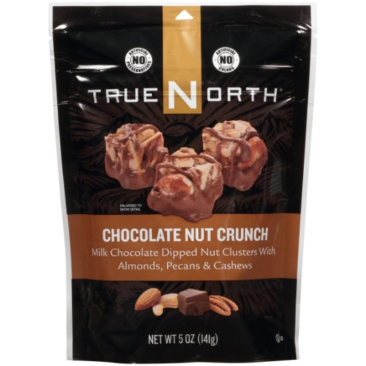 True North CHOCOLATE NUT CRUNCH POUCH, 6 x 5 oz Case - DOT product image 4
