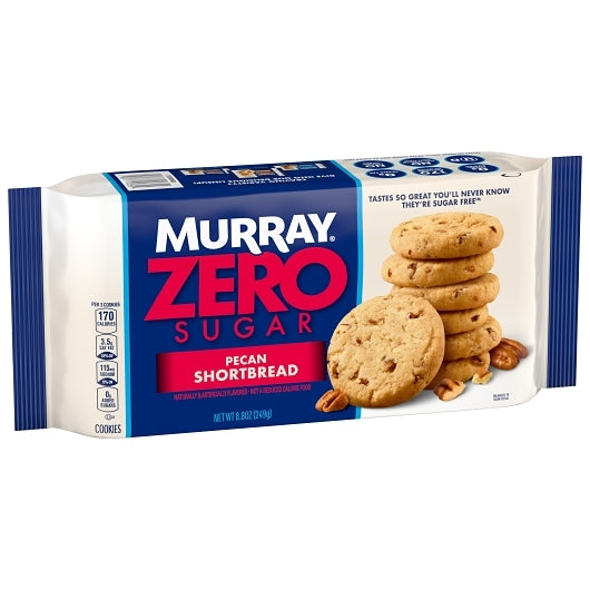 Murray Sugar Free Pecan Shortbread, 12 x 8.8 oz Case - DOT product image 3