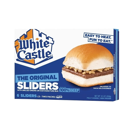 White Castle The Original Hamburger Slider, 12 x 9.5 oz Case - DOT product image 3