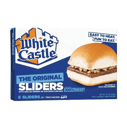 White Castle The Original Hamburger Slider, 12 x 9.5 oz Case - DOT product image 4