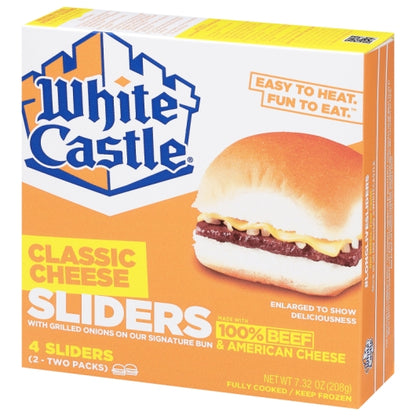 White Castle Cheeseburger Slider, 6 x 7.32 oz Case - DOT product image 3