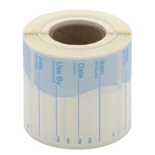 Daymark DissolveMark-Dissolvable Adhesive 2 inch X 2 Inch Square Item Date Use By Label, 12 x 250 ct Case - Food Labels