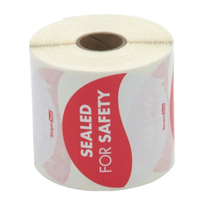 Daymark 3 Inch Circle Tamper Seal Labels, 1 x 500 ct Case - Food Labels & Day Labels