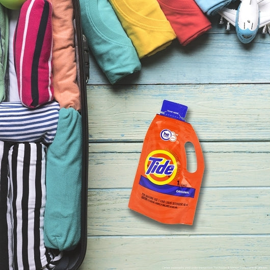 Tide Single Load Laundry Detergent, 3 Pack, 24 x 0.274 oz Case - GS1 styled product image