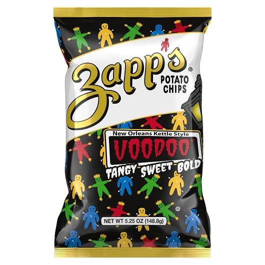 Zapp's Potato Chips Voodoo Ket Chip Bonus, 12 x 5.25 oz Case - Snacks
