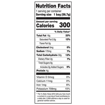 Dirty Sea Salt Potato Chips, 25 x 2 oz Case - DOT product image 5
