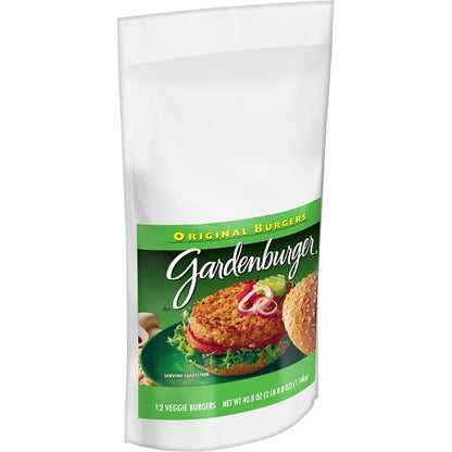 Kelloggs Garden Original Veggie Burgers, 1 x 163.2 oz Case - DOT product image 3
