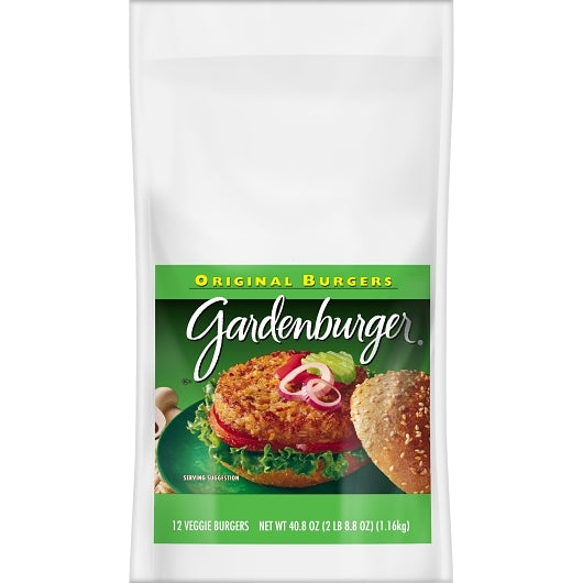 Kelloggs Garden Original Veggie Burgers, 1 x 163.2 oz Case - DOT product image 2