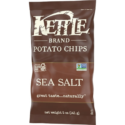 Kettle Brand Potato Chip Sea Salt, 15 x 5 oz Case - DOT product image 5