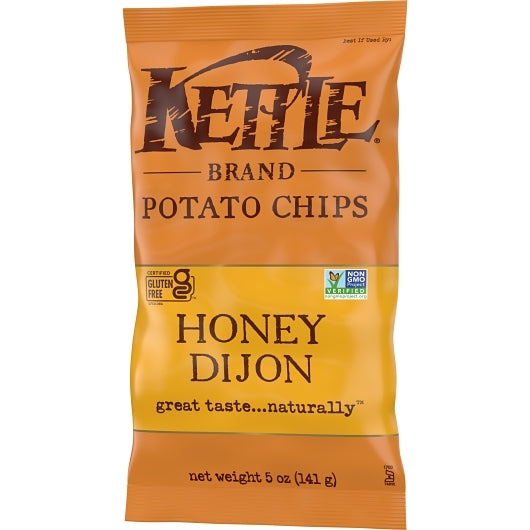 Kettle Brand Potato Chip Honey Dijon, 15 x 5 oz Case - DOT product image 5