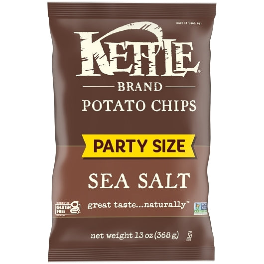 Kettle Foods Potato Chip Sea Salt Branded, 9 x 13 oz Case - DOT product image 3