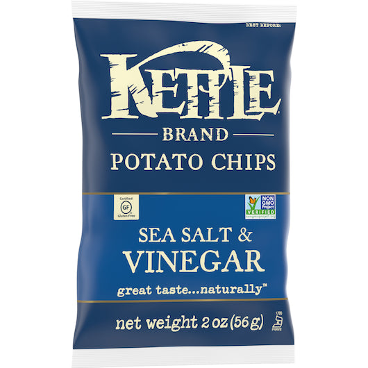 Deep River Snacks Potato Chip Sea Salt & Vinegar, 24 x 2 oz Case - DOT product image 3