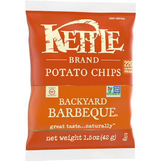 Kettle Brand Potato Chips Backyard Bbq, 24 x 1.5 oz Case - DOT product image 3