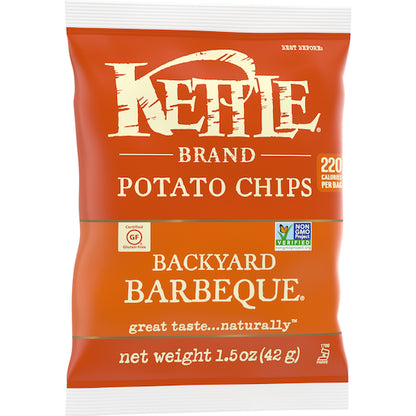 Kettle Brand Potato Chips Backyard Bbq, 24 x 1.5 oz Case - DOT product image 3