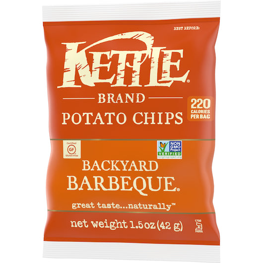 Kettle Brand Potato Chips Backyard Bbq, 24 x 1.5 oz Case - DOT product image 5