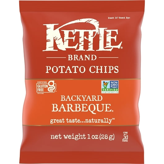 Kettle Brand Potato Backyard Bbq Potato Chip, 72 x 1 oz Case - DOT product image 2