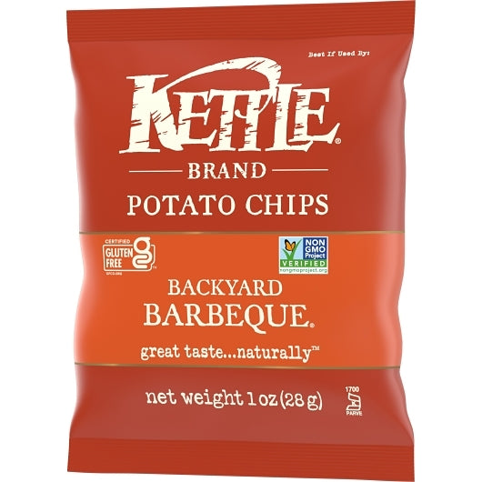 Kettle Brand Potato Backyard Bbq Potato Chip, 72 x 1 oz Case - DOT product image 5