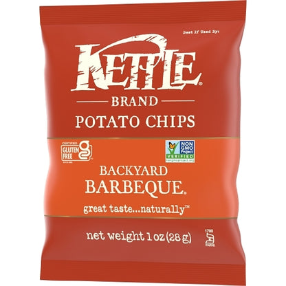 Kettle Brand Potato Backyard Bbq Potato Chip, 72 x 1 oz Case - DOT product image 5