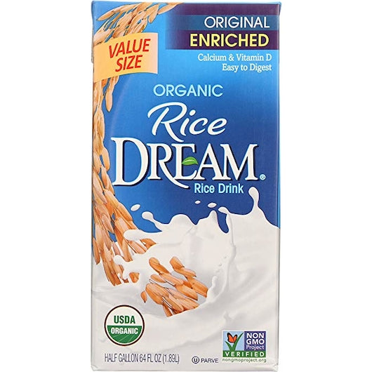 Dream Original Enriched Rice Drink, 8 x 64 oz Case - Rice & Grains