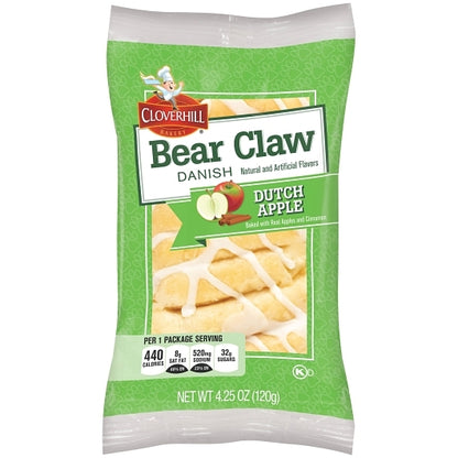 Cloverhill APPLE CLAW, 6 x 6 x 4.25 oz Case - DOT product image 3
