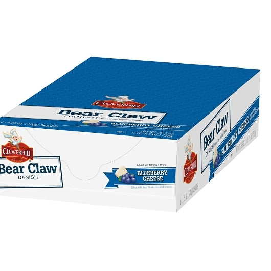Cloverhill BLUEBERRY CHEESE CLAW, 6 x 6 x 4.25 oz Case - DOT product image 5