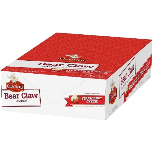 Cloverhill STRAWBERRY CHEESE CLAW, 6 x 6 x 4.25 oz Case - DOT product image 5