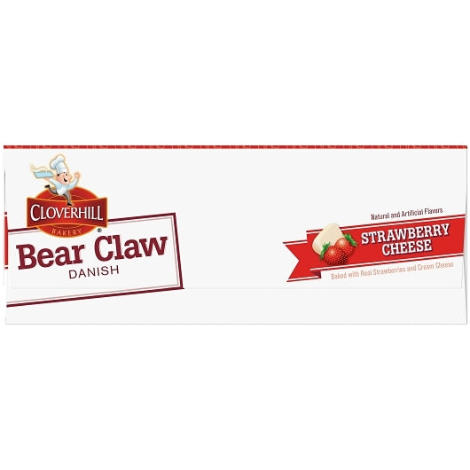 Cloverhill STRAWBERRY CHEESE CLAW, 6 x 6 x 4.25 oz Case - DOT product image 8