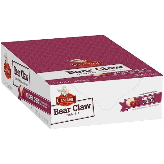 Cloverhill CHERRY CHEESE CLAW, 6 x 6 x 4.25 oz Case - DOT product image 4