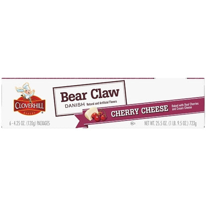 Cloverhill CHERRY CHEESE CLAW, 6 x 6 x 4.25 oz Case - DOT product image 5
