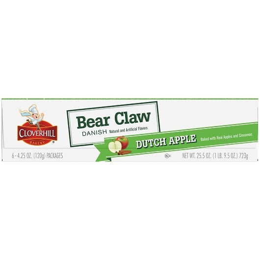 Cloverhill APPLE CLAW, 6 x 6 x 4.25 oz Case - DOT product image 8