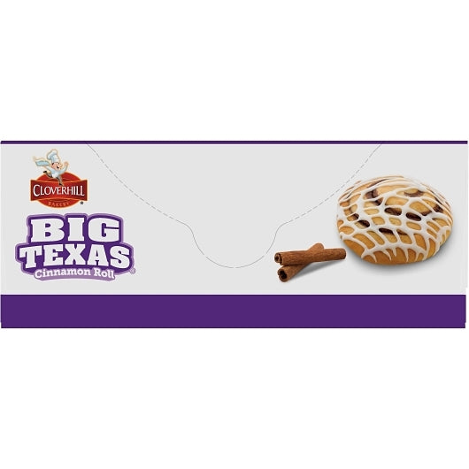 Big Texas CINNAMON ROLL SINGLE SERVE, 6 x 6 x 4 oz Case - DOT product image 4