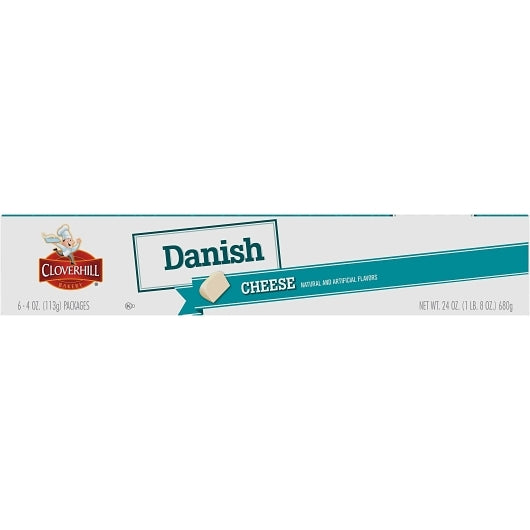 Cloverhill ROUND Cheese DANISH, 6 x 6 x 4 oz Case - DOT product image 5