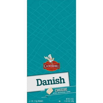 Cloverhill ROUND Cheese DANISH, 6 x 6 x 4 oz Case - DOT product image 8