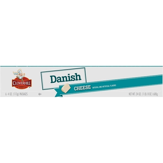 Cloverhill ROUND Cheese DANISH, 6 x 6 x 4 oz Case - DOT product image 7