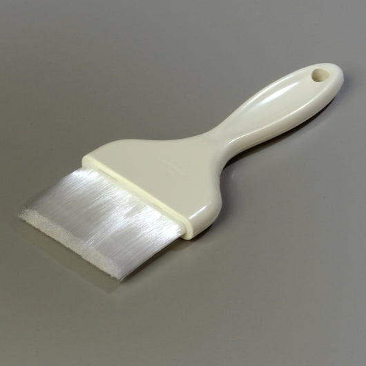 Carlisle 3 Inch Push-Style White Wide Brush, 1 x 3 IN Case - Janitorial Supplies