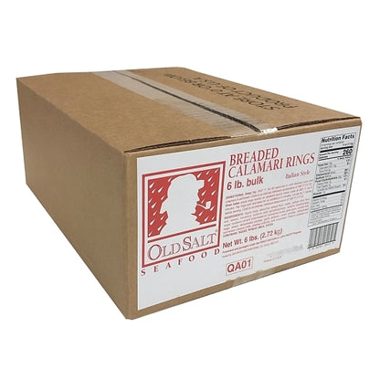 Old Salt Calamari Rings Italian Style Breaded 1 INCH, 1 x 6 lb Case - DOT product image 5
