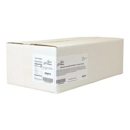 Commodity Potatoes Breaded Jalapeno Stuffed with Cream Cheese, 4 x 3 lb Case - DOT product image 3