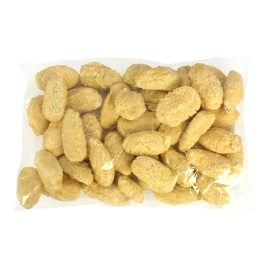 Commodity Potatoes Breaded Jalapeno Stuffed with Cream Cheese, 4 x 3 lb Case - Frozen Potatoes Sides