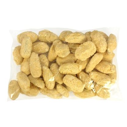 Commodity Potatoes Breaded Jalapeno Stuffed with Cream Cheese, 4 x 3 lb Case - Frozen Potatoes Sides