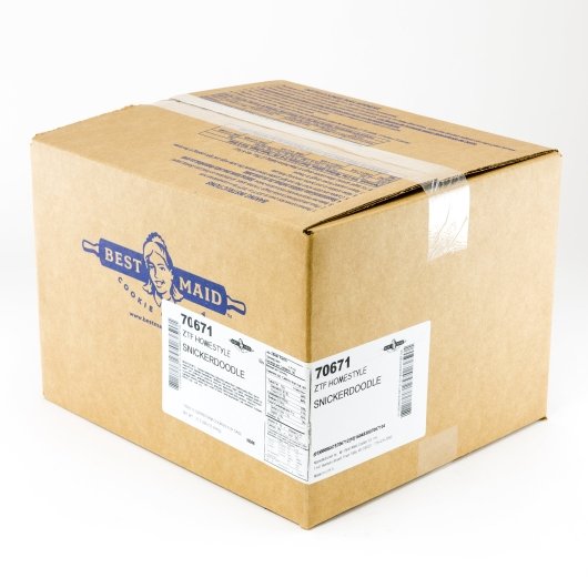 Best Maid Snickerdoodle Cookie Dough, 160 x 2.75 oz Case - DOT product image 6