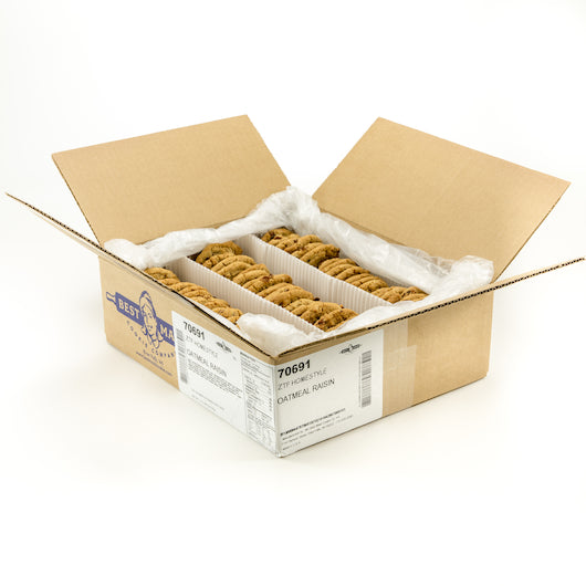 Best Maid Thaw and Serve Oatmeal Raisin Cookie, 72 x 1 oz Case - DOT product image 6