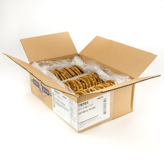 Best Maid Thaw and Serve Oatmeal Raisin Cookie, 48 x 2 oz Case - Bakery & Desserts