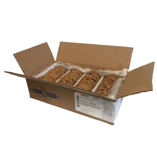 Best Maid Thaw and Serve Oatmeal Raisin Cookie, 72 x 2 oz Case - Bakery & Desserts